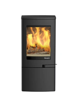 Kaminofen Nordpeis UNO 4 Schwarz, 4 KW -Brun Grill Geschaft b0523bee21f7c1e801ff4bb69b132e72