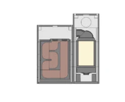 Kaminbausatz Brunner Systemofen BSO 03 Tunnel HKD 2.2 DF, 9 KW -Brun Grill Geschaft b536230ad08c2a4f1dee7c7a684fdaf3