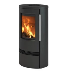 Kaminofen TermaTech TT21RL Schwarz, 6 KW -Brun Grill Geschaft bfd969e7152e65c66e5558270e183516