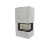 Kaminbausatz Brunner Systemkamin BSK 02 Eck Kamin Rechts Schiebetür, 11 KW -Brun Grill Geschaft bsk02 45 02ocdgn11gqmp4s