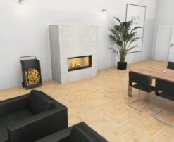 Kaminbausatz Brunner Systemkamin BSK 06 Architektur Kamin Schiebetür, 14 KW -Brun Grill Geschaft bsk06 02tjmxy4oya4de8