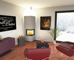 Kaminbausatz Brunner Systemkamin BSK 09 Eck Kamin Drehtür Aufsatzspeicher, 8 KW -Brun Grill Geschaft bsk09 03gf6jdjytxmhxu