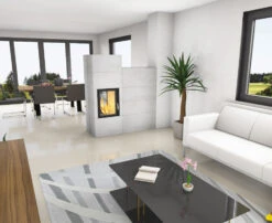 Kaminbausatz Brunner Systemofen BSO 03 Tunnel HKD 2.2 DF, 9 KW -Brun Grill Geschaft bso03t 01mweflqvb0wiyb