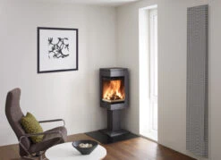 Kaminofen Nordpeis QUADRO 1 Schwarz, 6 KW -Brun Grill Geschaft cee4bbb08759a24ebbac4756ec228dd5