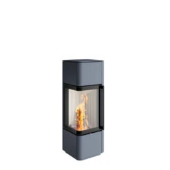 Kaminofen Spartherm CUBO S, 5,9 KW -Brun Grill Geschaft cubo s graublau feuer