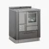 Holzherd Greithwald Öko Power 70, 7,2 KW -Brun Grill Geschaft cucina a legna op70 antracite inox2 1