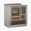 Holzherd Greithwald Öko Power 80, 7,33 KW -Brun Grill Geschaft cucina a legna op80 dec22ruggine2 1