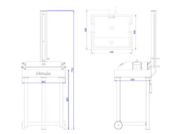 Edelstahlgrill Wamsler LIFTER DELUXE Mit Grillhaube -Brun Grill Geschaft d409a8a736672d20c8f43ba049cea515