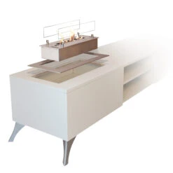 Einbauprofil XL Mit Bio Ethanol Brenner Schwarz Xaralyn -Brun Grill Geschaft d8897f32666004a8a31d7d6f7f310f6c