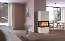 Kaminbausatz Nordpeis DAVOS U, 8.9 KW -Brun Grill Geschaft davos u low responsive1100