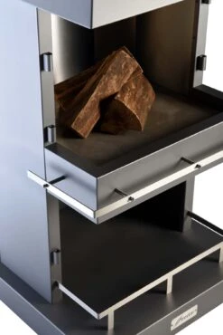 Grillkamin Edelstahl Firestar CUBE CLASSIC 26 Grillkamin Edelstahl Firestar CUBE CLASSIC -Brun Grill Geschaft firestar cube detailjas 0348