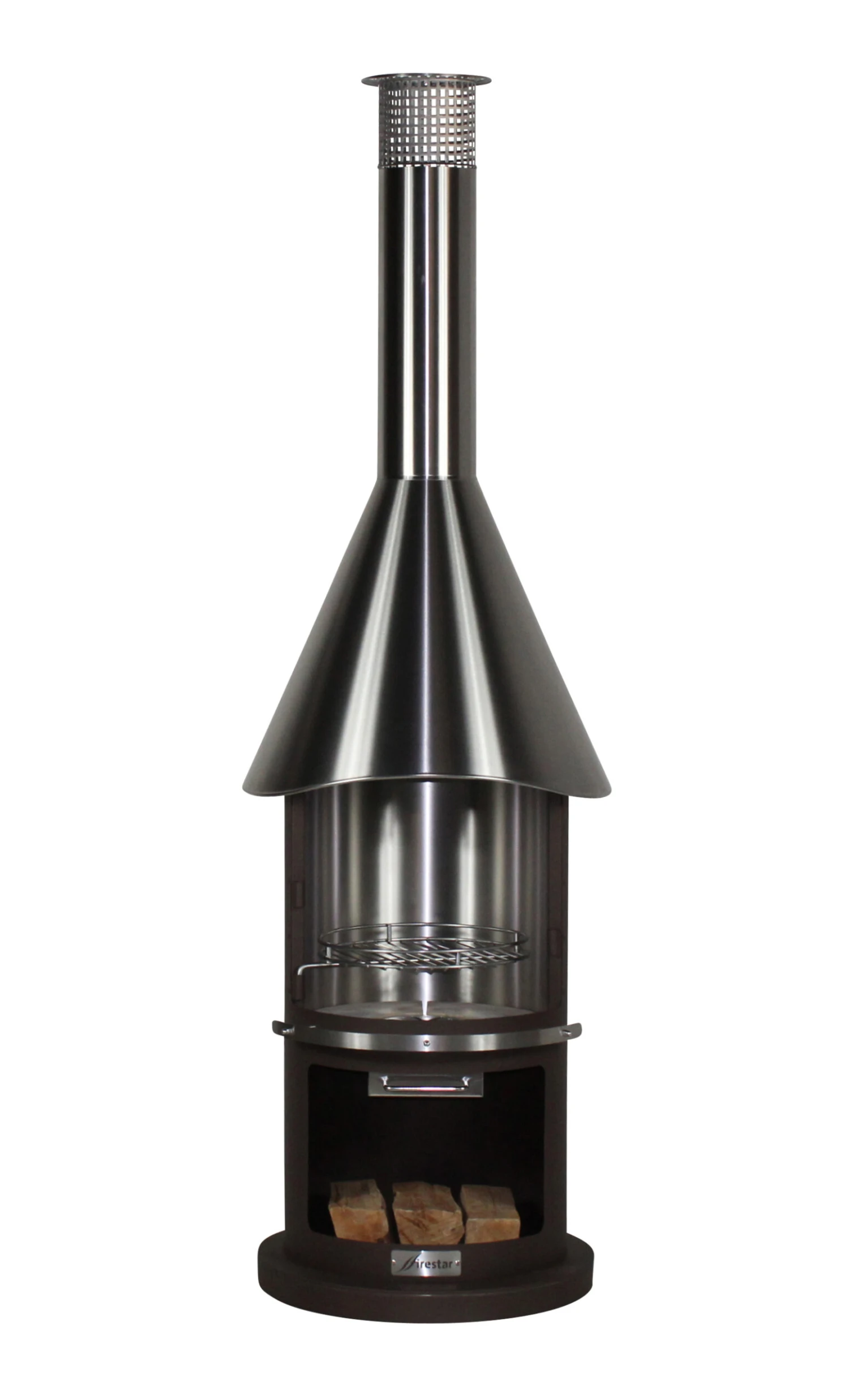 Grillkamin Edelstahl Firestar DESIGN 550 3 Grillkamin Edelstahl Firestar DESIGN 550