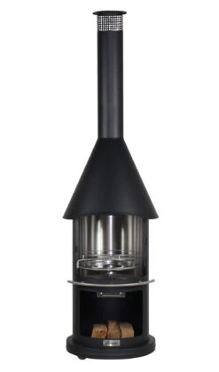 Grillkamin Edelstahl Firestar 650 -Brun Grill Geschaft firestar dn 650 classic schwarz black 1