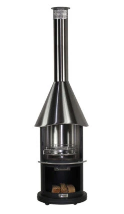 Grillkamin Edelstahl Firestar 650 DESIGN -Brun Grill Geschaft firestar dn 650 design schwarz black 2yfoimrfupg8im