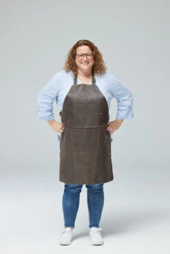 IGNIUM Grillschürze -Brun Grill Geschaft ignium lederschuerze damen