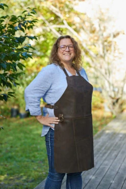 IGNIUM Grillschürze -Brun Grill Geschaft ignium lederschuerze frauen