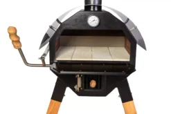 Der Merklinger 600 Holzofen Standard -Brun Grill Geschaft merklinger holzbackofen grill pizzaofen brotbackofen 600 vorne schamottsteine jpg