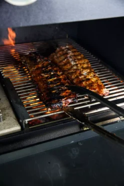 Der Merklinger Ausziehbares Grillrost 600 -Brun Grill Geschaft merklinger holzbackofen grill pizzaofen brotbackofen zubehoer motiv ausziehbares grillrost1 jpg