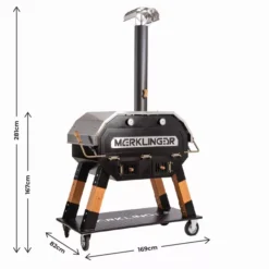 Der Merklinger 1200 Holzofen Standard -Brun Grill Geschaft merklinger groessenvergleich 1200er holzbackofen pizzaofen grill 1 jpg