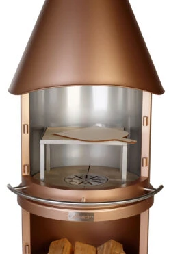 Pizzastein Mit Gestell Für Firestar Grillkamin 700, 800 -Brun Grill Geschaft mg 2078 firestar dn 700 classic bronze mit pizzastein with pizza stoneqkqd2dmjzgx3v