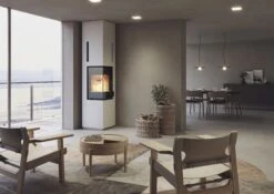 Kaminbausatz Nordpeis ODENSE Exclusive High, 6 KW -Brun Grill Geschaft odense exclusive high environment de fi 2