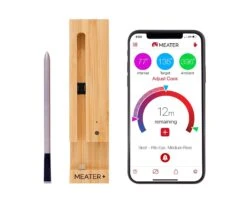 Grillthermometer Kabellos MEATER PLUS Digital -Brun Grill Geschaft ohp meater plus 1gsynvl1bz4rdh