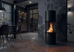 Kaminofen Spartherm PASSO S, 6,1 KW -Brun Grill Geschaft passo s blackedition