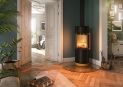 Kaminofen Spartherm PASSO XS Style, 5,9 KW -Brun Grill Geschaft passo xs style nero milieu 01