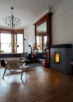 Pelletofen MCZ PHILO Comfort Air Maestro M2, 14 KW -Brun Grill Geschaft philo14 ambientematlwfahn9eao