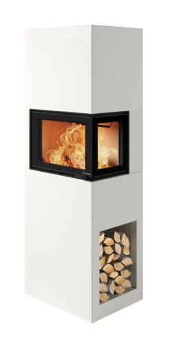 Kaminbausatz Nordpeis PISA N-21, 5 KW -Brun Grill Geschaft pisa n 21ar exclusive