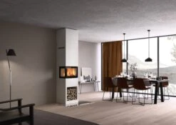 Kaminbausatz Nordpeis PRAHA N-21, 6 KW -Brun Grill Geschaft praha high n 21