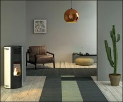 Pelletofen RED MINTA Air S1, 8 KW -Brun Grill Geschaft red minta 1jdtt9o8yo9pda