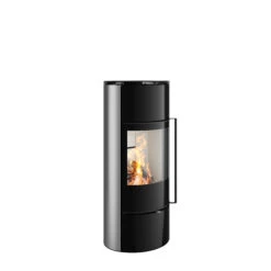 Kaminofen Spartherm SENSO L, 7 KW -Brun Grill Geschaft senso l glas schwarz bedruckt edelstahl geschliffen feuer