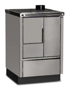 Holzherd Greithwald Tyrola TRB 55, 6 KW -Brun Grill Geschaft tr b55 edelstahl