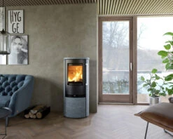 Kaminofen TermaTech TT21RHS Heat Storage Speckstein, 5 KW -Brun Grill Geschaft tt21rhstgtfowulxysik