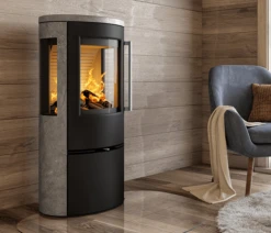 Kaminofen TermaTech TT23RGS Speckstein, 5,6 KW -Brun Grill Geschaft tt23rgs miljoe