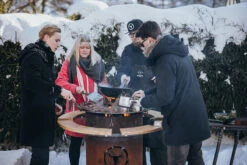 MOESTA-BBQ Bandit FirePlace Inkl. Bambus Ablagen, BBQ-Disk Und Bambus Lasur -Brun Grill Geschaft wintershooting 508 bandit 7